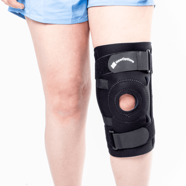 Dynamic Patella Stabilizer with Universal Shark Skin Buttress. For ACL/PCL  instabilities, or arthritis. (KC44-NOS) - X-Small: 12-13