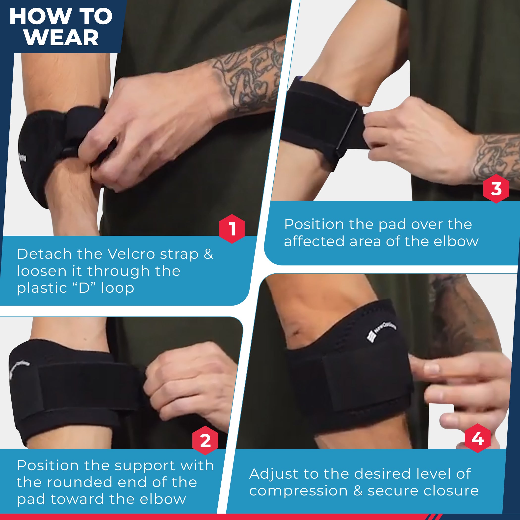 Why You Should Use a Golfer's Elbow Brace Over a Compression Sleeve