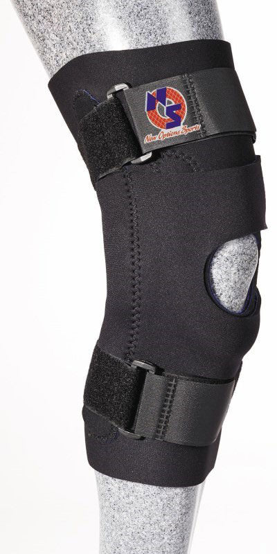 Hinged Patella Stabilizer with “J” Buttress (K17-PC) - K17-PC-R - Right  knee, Neoprene / X-Small: 12-13