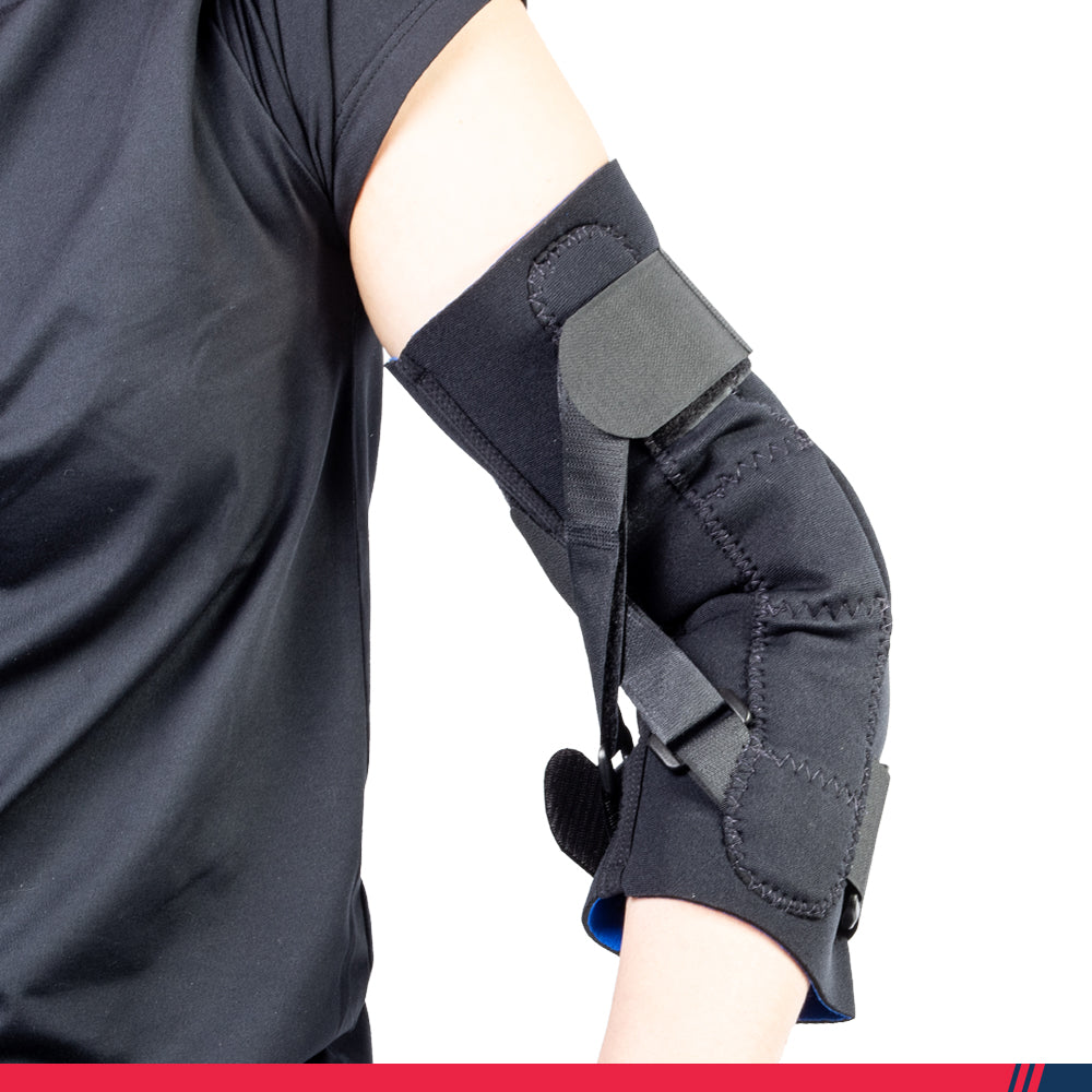 Hinged Elbow Brace. Range of Motion Control (E9-MP) – New Options