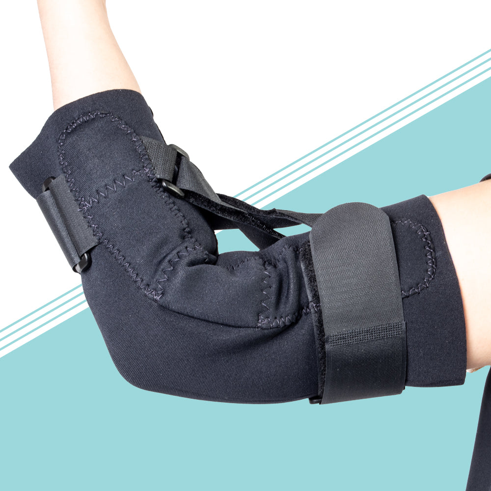 Hyperextension Hinged Elbow (E12-PC) - X-Small: 8-9
